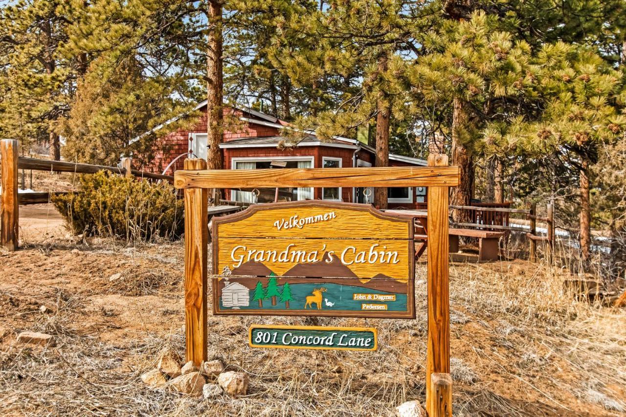 Grandma'S Cabin Estes Park Bagian luar foto